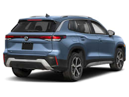 Rear 3/4, facing to the right view of 2025 Volkswagen Tiguan