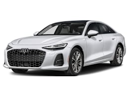 Front 3/4, facing to the left view of 2026 Audi A6