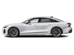 Side Profile, facing to left view of 2026 Audi A6