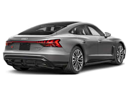 Rear 3/4, facing to the right view of 2026 Audi E-Tron GT