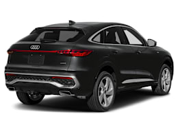Rear 3/4, facing to the right view of 2026 Audi Q5