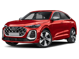 Front 3/4, facing to the left view of 2026 Audi Q5