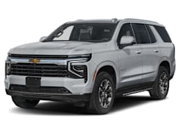 Front 3/4, facing to the left view of 2026 Chevrolet Tahoe