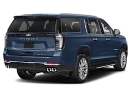 Rear 3/4, facing to the right view of 2026 Chevrolet Suburban