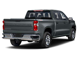 Rear 3/4, facing to the right view of 2026 Chevrolet Silverado 1500