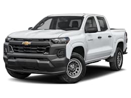 Front 3/4, facing to the left view of 2026 Chevrolet Colorado
