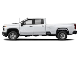 Side Profile, facing to left view of 2026 Chevrolet Silverado 3500HD