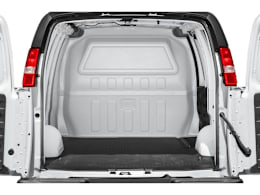 Trunk with Hatch Open Feature view of 2026 Chevrolet Express