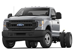 Front 3/4, facing to the left view of 2026 Ford F-350