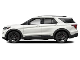 Side Profile, facing to left view of 2026 Ford Explorer