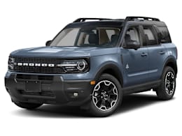 Front 3/4, facing to the left view of 2026 Ford Bronco Sport