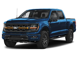Front 3/4, facing to the left view of 2026 Ford F-150 Hybrid