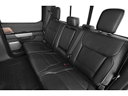 Rear seats view of 2026 Ford F-250
