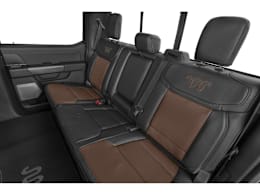 Rear seats view of 2026 Ford F-350