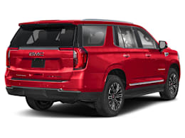 Rear 3/4, facing to the right view of 2026 GMC Yukon