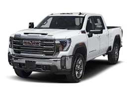 Front 3/4, facing to the left view of 2026 GMC Sierra 3500HD