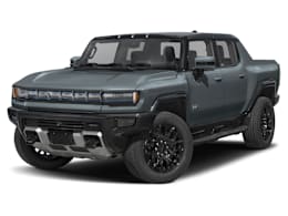 Front 3/4, facing to the left view of 2026 GMC Hummer EV