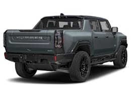 Rear 3/4, facing to the right view of 2026 GMC Hummer EV