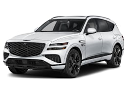 Front 3/4, facing to the left view of 2026 Genesis GV80