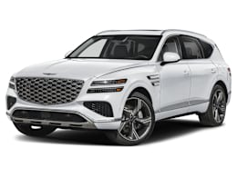 Front 3/4, facing to the left view of 2026 Genesis GV80