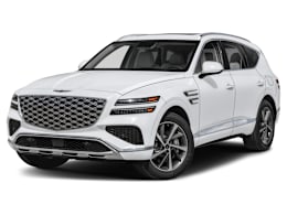 Front 3/4, facing to the left view of 2026 Genesis GV80
