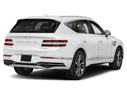 Rear 3/4, facing to the right view of 2026 Genesis GV80