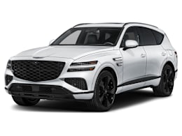 Front 3/4, facing to the left view of 2026 Genesis GV80