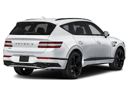 Rear 3/4, facing to the right view of 2026 Genesis GV80