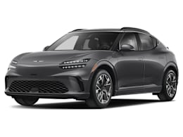 Front 3/4, facing to the left view of 2026 Genesis GV60