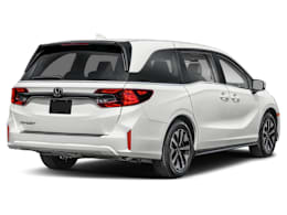 Rear 3/4, facing to the right view of 2026 Honda Odyssey