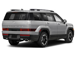 Rear 3/4, facing to the right view of 2026 Hyundai Santa Fe