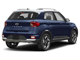 Rear 3/4, facing to the right view of 2026 Hyundai Venue
