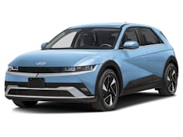 Front 3/4, facing to the left view of 2026 Hyundai Ioniq 5