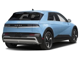 Rear 3/4, facing to the right view of 2026 Hyundai Ioniq 5