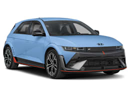Front 3/4, facing to the right view of 2026 Hyundai IONIQ 5 N