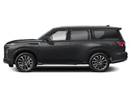 Side Profile, facing to left view of 2026 Infiniti QX80