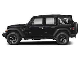 Side Profile, facing to left view of 2026 Jeep Wrangler