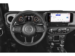 Drivers Dash view of 2026 Jeep Wrangler