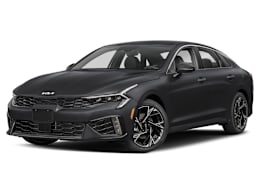 Front 3/4, facing to the left view of 2026 Kia K5