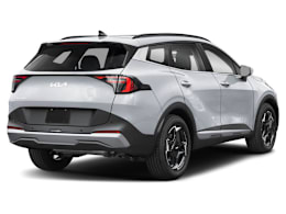 Rear 3/4, facing to the right view of 2026 Kia Sportage