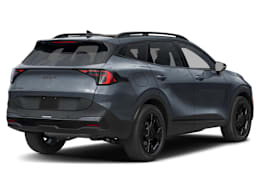 Rear 3/4, facing to the right view of 2026 Kia Sportage Plug-in Hybrid