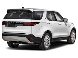 Rear 3/4, facing to the right view of 2026 Land Rover Discovery