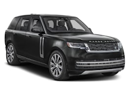Front 3/4, facing to the right view of 2026 Land Rover Range Rover