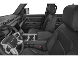 Driver’s Side with Door Open, Front Seat Feature view of 2026 Land Rover Defender