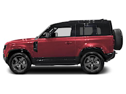 Side Profile, facing to left view of 2026 Land Rover Defender