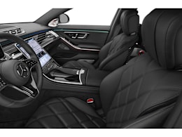 Driver’s Side with Door Open, Front Seat Feature view of 2026 Mercedes-Benz S-Class