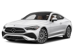 Front 3/4, facing to the left view of 2026 Mercedes-Benz CLE