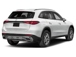 Rear 3/4, facing to the right view of 2026 Mercedes-Benz GLC