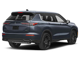 Rear 3/4, facing to the right view of 2026 Mitsubishi Outlander
