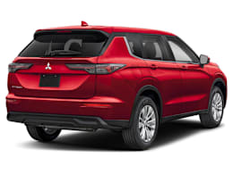 Rear 3/4, facing to the right view of 2026 Mitsubishi Outlander